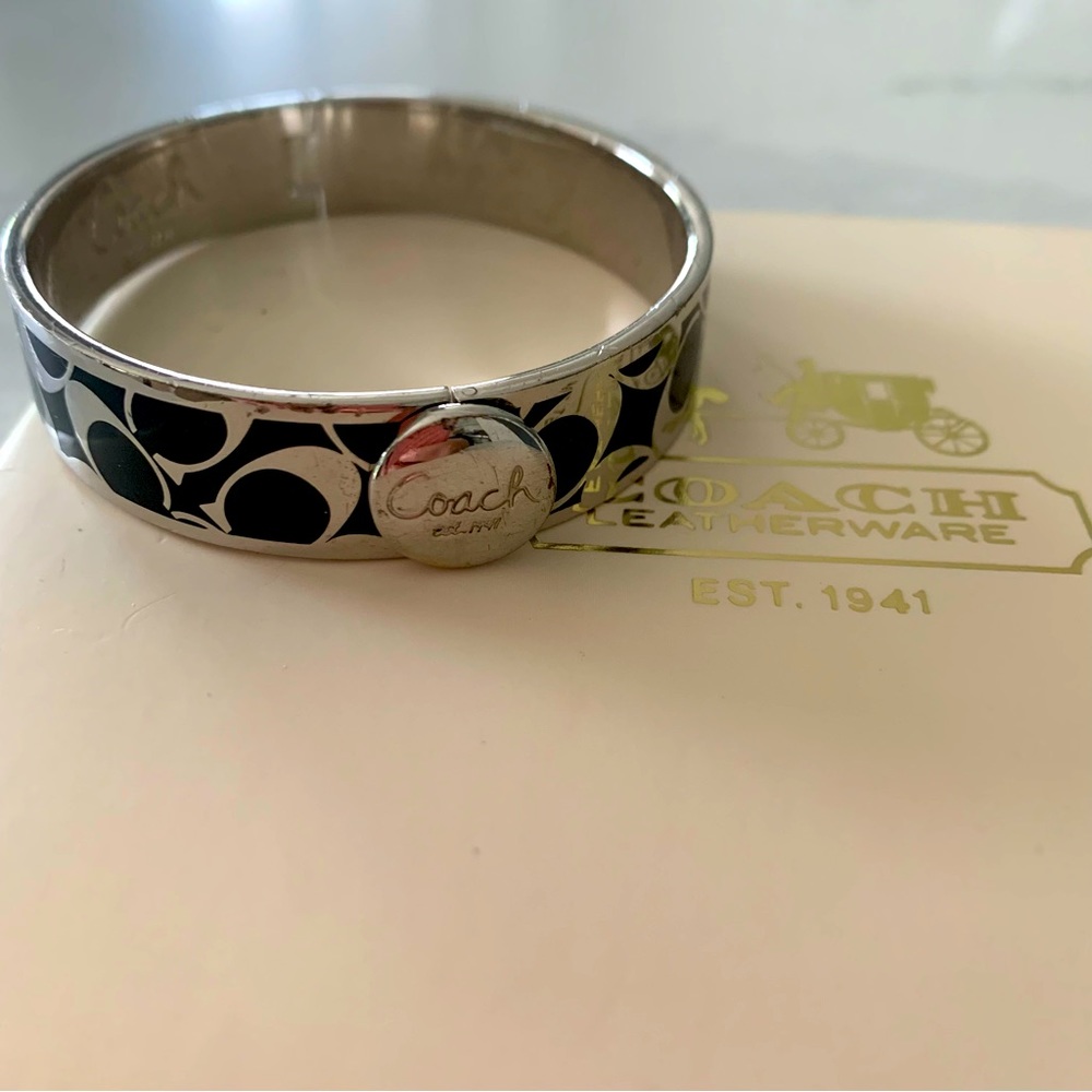 Authentic Coach Signature bracelet